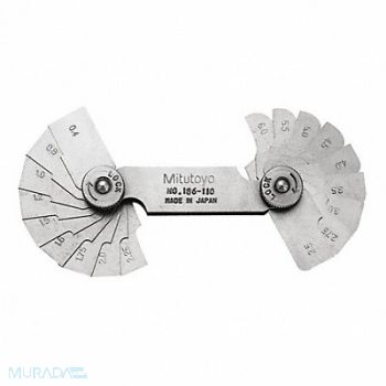 MITUTOYO Radius Gage, 39X276