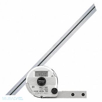 MITUTOYO Digital Bevel Protractor, 39X283