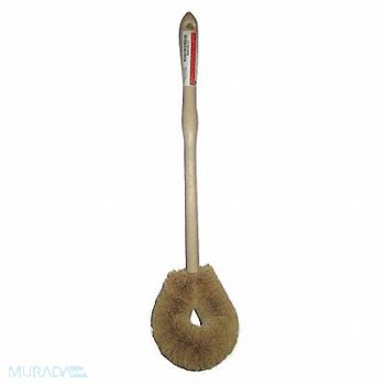 TOUGH GUY Toilet Brush 20 in L Natural, 3A349