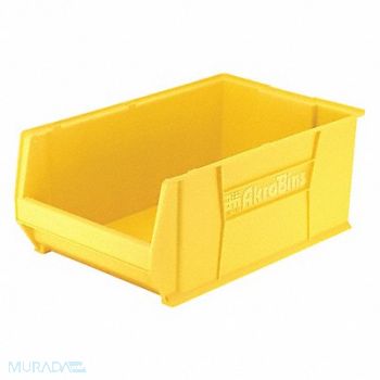 AKRO-MILS F9078 Super Size Bin Yellow Plastic 12 in, 3AA10