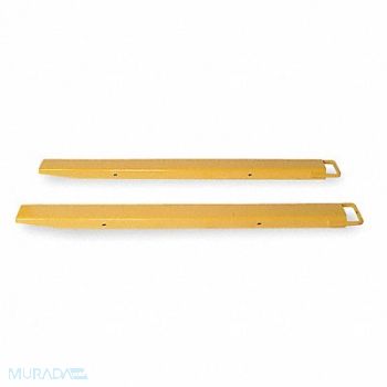 GRAINGER APPROVED Fork Extensions Yellow 5 x 96 In Pk2, 2KFH1