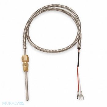 TEMPCO Thermocouple Type J Lead 144 In, 3AAA7