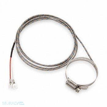 TEMPCO Thermocouple Probe Type J Length 12, 3CAF6