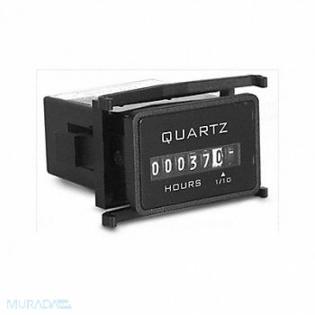 TRUMETER Hour Meter AC Quartz Polymer Flush, 3AB99
