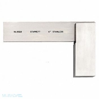 STARRETT Precision Steel Square Steel, 3AER2