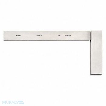 STARRETT Precision Steel Square Steel, 3AER4