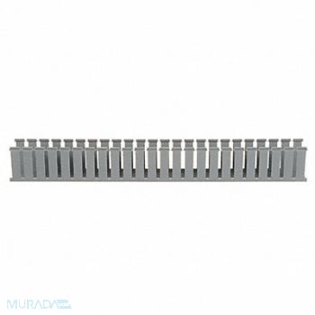 PANDUIT Wire Duct Wide Slot Gray 2.25 W x 3 D, 3AFY3