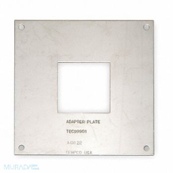 TEMPCO Adapter Plate Adapts 1/4 Cutout to 1/16, 3AGA7