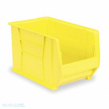 AKRO-MILS F9073 Super Size Bin Yellow Plastic 12 in, 3AJ57