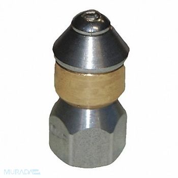 GRAINGER APPROVED Rotating Sewer Nozzle Size 6 3600 psi, 3ANU9