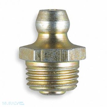 KINGFISHER Grease Fitting Straight PK10, 3ANZ3