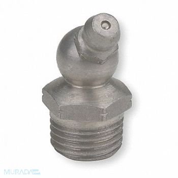 KINGFISHER Grease Fitting 1/4-19 PK5, 3APA4
