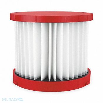 MILWAUKEE Cartridge Filter Paper Reusable, 3APH8