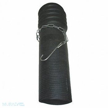 HI-TECH DURAVENT Tailpipe Adapter Rubber 4 OD 12 L, 3AYL6