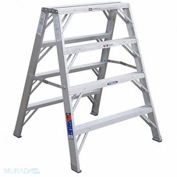 WERNER Work Stand 48 In H 300 lb Aluminum, 3AZU3