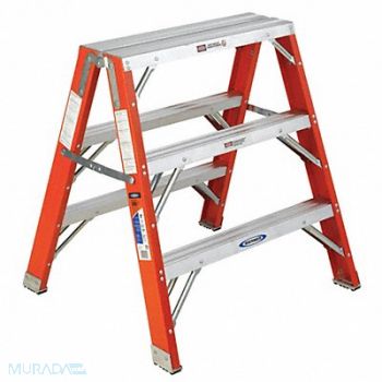 WERNER Work Stand 36 In H 300 lb Fiberglass, 3AZU5