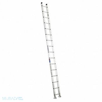 WERNER Ladder 16 ft.H 18-1/8 In W Aluminum, 3AZV2