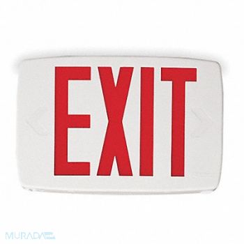 LITHONIA LIGHTING Ext Sgn Thermplst Wht 11 3/4in 1W, 3BA31