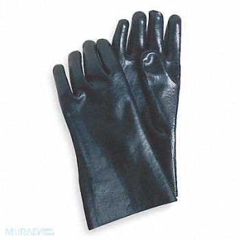 CONDOR D0524 Chemical Resistant Glove PVC 12 L PR, 3BA48