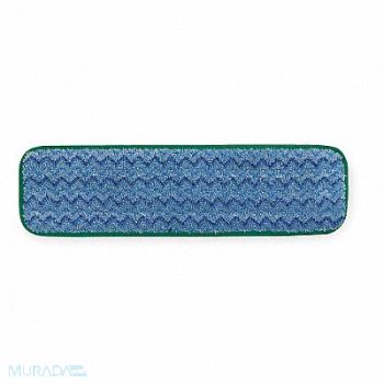 RUBBERMAID COMMERCIAL PRODUCTS Mop Pad Green Microfiber, 3CCW9
