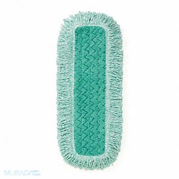 RUBBERMAID COMMERCIAL PRODUCTS Dust Mop Green Microfiber, 3CCY4