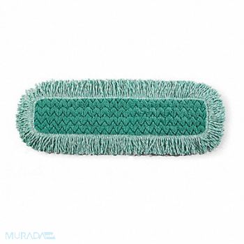 RUBBERMAID COMMERCIAL PRODUCTS Dust Mop Green Microfiber, 3CCY5