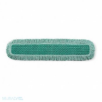 RUBBERMAID COMMERCIAL PRODUCTS Dust Mop Green Microfiber, 3CCY6