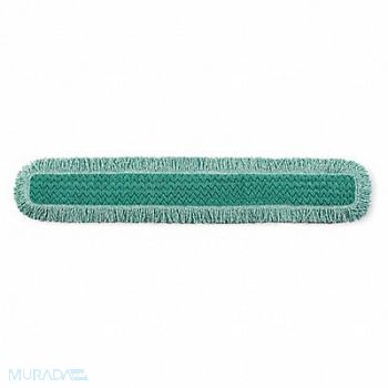 RUBBERMAID COMMERCIAL PRODUCTS Dust Mop Green Microfiber, 3CCY7
