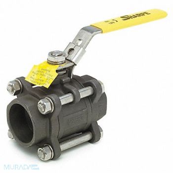 GRAINGER APPROVED CS Ball Valve Inline Socket 2 in, 3CFZ3