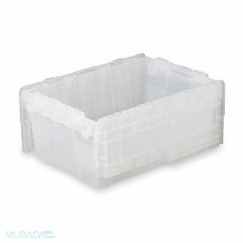 ORBIS Attached Lid Ctr Translucent Solid HDPE, 3CLV1