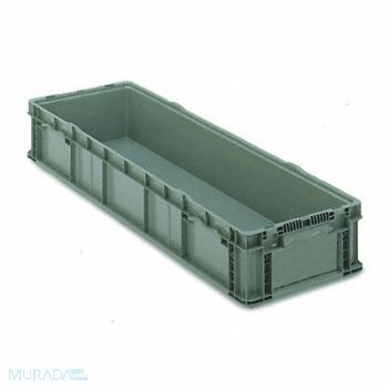 ORBIS F9002 Straight Wall Ctr Gray Solid PP, 3CLV4