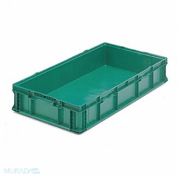 ORBIS F9000 Straight Wall Ctr Green Solid PP, 3CLW5
