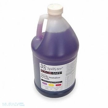 SPILFYTER Acid Neutralizer 38 lb Purple PK4, 792VM7