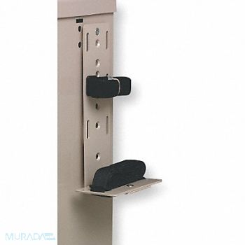 METRO Sharps Bracket 9 H x 2-1/4 W Taupe, 3CWD3