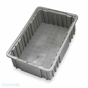 METRO Drawer Tote 6 H x 16-1/2 W Gray, 3CWE5