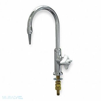 WATERSAVER FAUCET COMPANY Gooseneck Chrome Brass 2.2gpm, 3CWK4