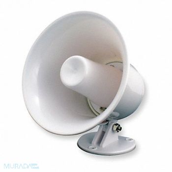 SPECO TECHNOLOGIES PA Horn Weatherproof White 10 W, 3CWU8