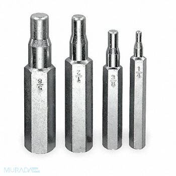 WESTWARD Swaging Tool Set 4 Pc 1/4-5/8 In, 3CYP5