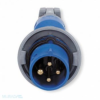 HUBBELL IEC Pin and Sleeve Plug 3P 4W 30A 250V, 5Z938