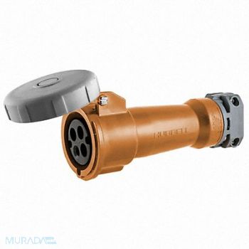 HUBBELL IEC Pin and Sleeve Connector 30A 250V, 3D144