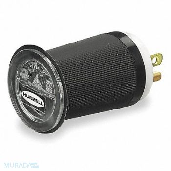 HUBBELL WIRING DEVICE-KELLEMS Receptacle Tester 125V AC No Disp, 3D176