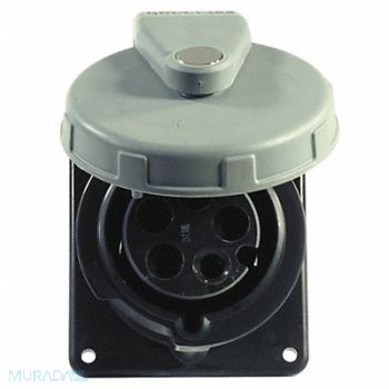 HUBBELL IEC Pin and Sleeve Receptacle 30A 600V, 3D888