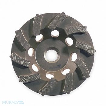 HUSQVARNA Segment Cup Wheel Diamond Turbo 5x5/8-11, 3DPY4