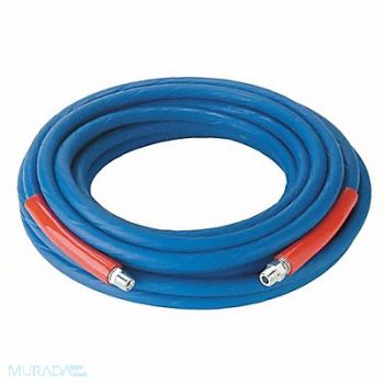 CONTINENTAL Pressure Washer Hose Blue 50 ft L, 804UU2