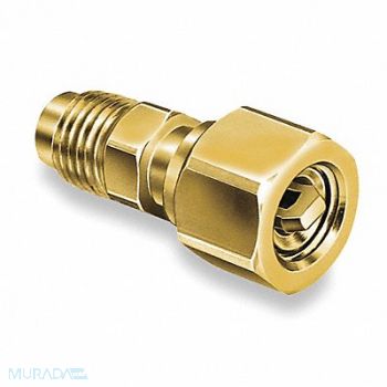 JB INDUSTRIES 1/4 Access Valve Coupler Brass, 3DXF3