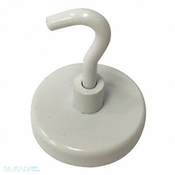 GRAINGER APPROVED Single Point Hook White 14 Lb, 3DXY8