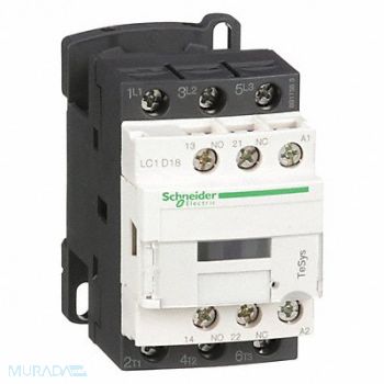 SCHNEIDER ELECTRIC G3480 IEC Magnetic Contactr 120VAC 18A 1NC/1NO, 3DY36