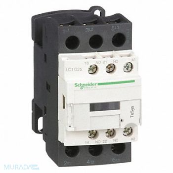 SCHNEIDER ELECTRIC G3481 IEC Magnetic Contactr 240VAC 25A 1NC/1NO, 3DY46