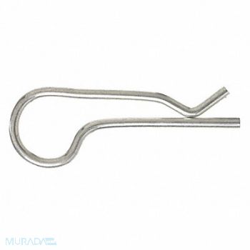 GRAINGER APPROVED Cotter Pin Hairpin 0.162Dx3-7/16 L PK10, 3DYT7