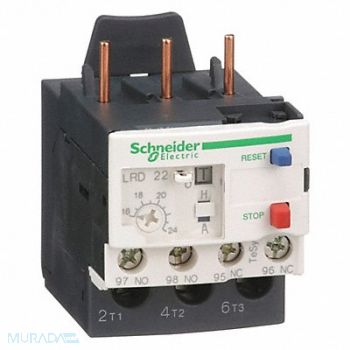 SCHNEIDER ELECTRIC Ovrload Relay 16 to 24A 3P Class 10 690V, 3EA12